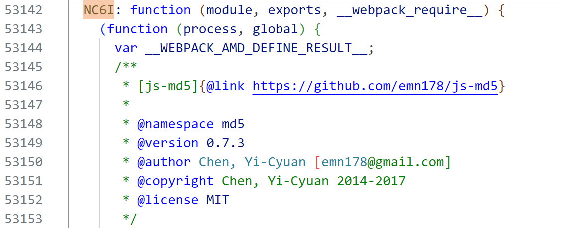 感谢webpack不删copyright之恩